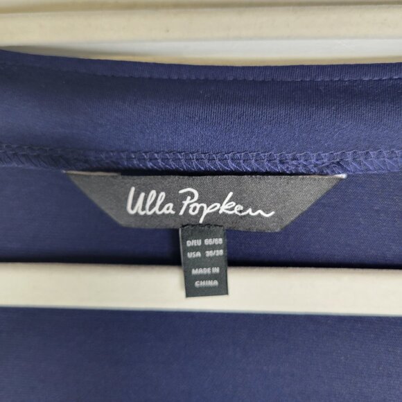 Ulla Popken Women's Size 36/38 Shirt Top Blue - Picture 4 of 5